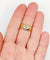 Bague 57.5 Bague jonc dôme en or 18k et diamant taille ancienne 1,10 carat 58 Facettes A06531