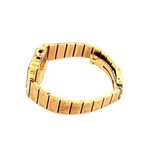 Montre CARTIER - Montre Santos femme or jaune 58 Facettes