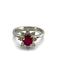 Bague Bague or rubis et diamants 58 Facettes