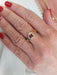 Bague 58 Bague moderne or jaune rubis diamants 58 Facettes 091411