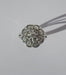 Ring 56.5 Daisy flower diamond ring in white gold 58 Facettes