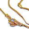 Collier Collier en or jaune 18 carats avec motif central en diamant 58 Facettes AB233