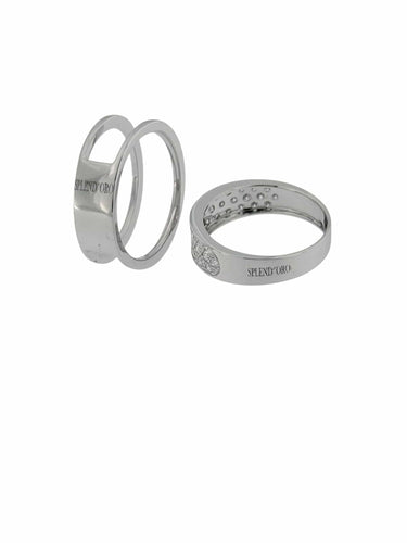 Bague Splend'Oro or blanc diamants