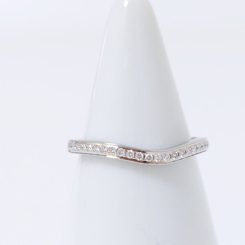 Bague 50 Cartier - Bague Ballerine en platine et diamants incurvés 58 Facettes 1