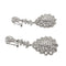 Boucles d'oreilles Boucles d'oreilles or blanc & diamants 58 Facettes
