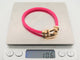 Bracelet bracelet FRED force 10 gm 0b0007 manille en or rose 18k cordon rose 58 Facettes 271114