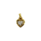 Pendentif Pendentif Cœur or jaune et diamants 58 Facettes INV035