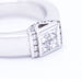 Bague 53 Bague en or blanc avec diamants 58 Facettes N102929EJ