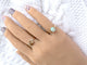 Bague 51 Bague ancienne or jaune et opale en cabochon 58 Facettes 1454