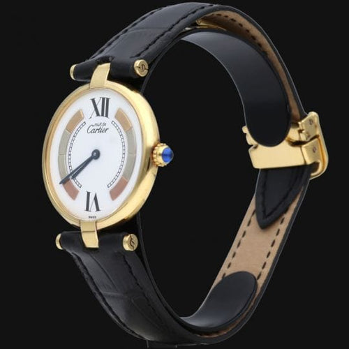 Montre Cartier Montre Must De Cartier Vermeil 58 Facettes MT43493