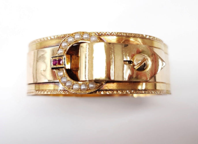 Bracelet Bracelet jonc Napoléon III 58 Facettes Brac.Napo3-1333