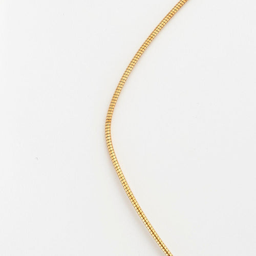 Collier Collier or jaune serti d'un diamant poire 58 Facettes BG3