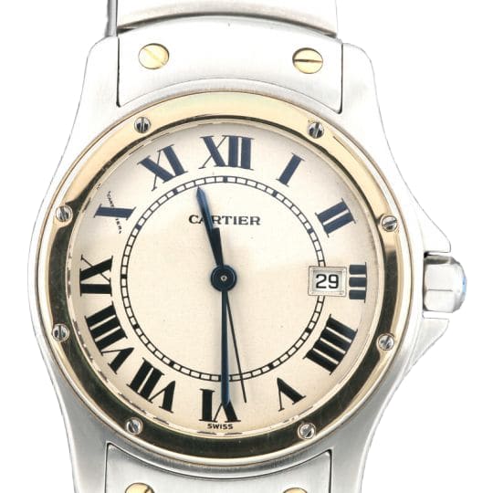 Cartier Montre Santos Galbée Ronde