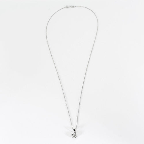 Pendentif PENDENTIF DIAMANT OR BLANC 58 Facettes M8842 M8845