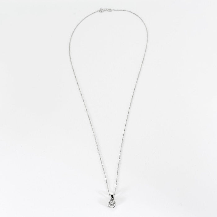 Pendentif PENDENTIF DIAMANT OR BLANC 58 Facettes M8842 M8845