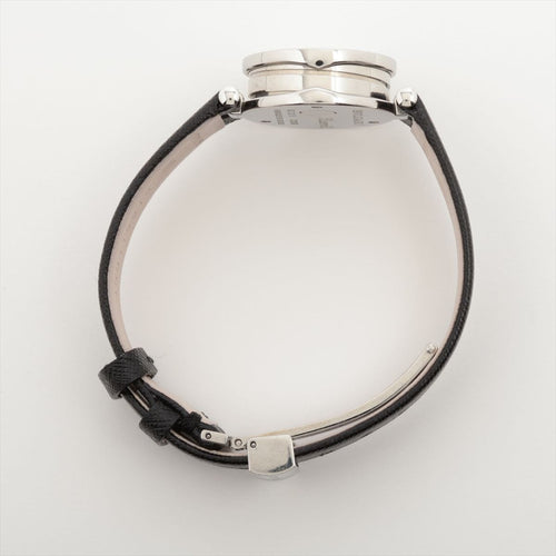 Bvlgari - Montre B. Zéro 1 en acier et nacre