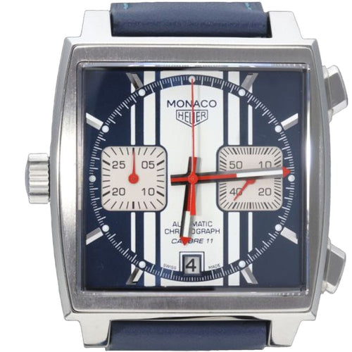 Montre Montre Tag Heuer Monaco Chronographe Calibre 11 Steve McQueen 58 Facettes MT41192