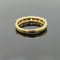 Bague 52.5 Demie alliance ornée de rubis et diamants 58 Facettes