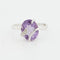 Bague 54 Bague Or Blanc - Améthyste et Diamants 58 Facettes RÉF 6034/13