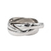 Bague 48 Cartier Bague Alliance Trinity Or blanc 58 Facettes 3883352CN