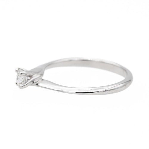 Bague 51 Bague Solitaire Or blanc Diamant 58 Facettes 3227153CN