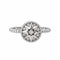 Bague 54 Dior Bague Rose des vents Or blanc Diamant 58 Facettes 4544006RV
