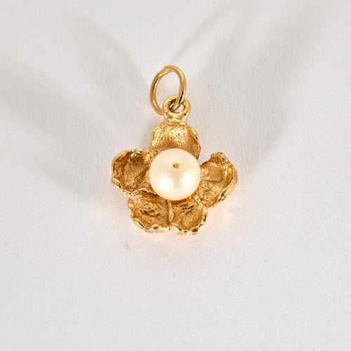 Pendentif Pendentif en or jaune et perle de culture 58 Facettes LP1269/BET