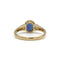 Bague 57 Bague - Or jaune, Diamants & Saphir 58 Facettes 250200R