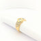 Bague 53 Bague or jaune et diamants 58 Facettes 30142
