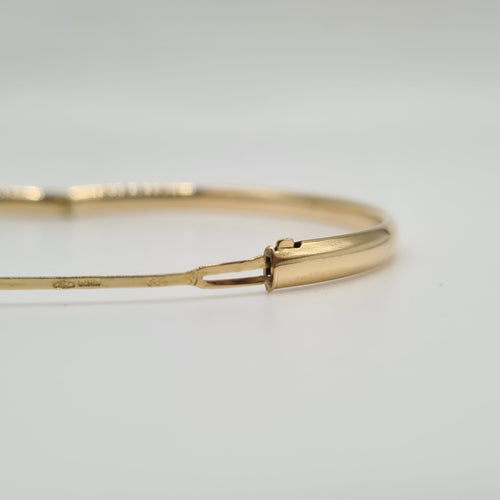 Jonc or jaune 18 carats 58 Facettes