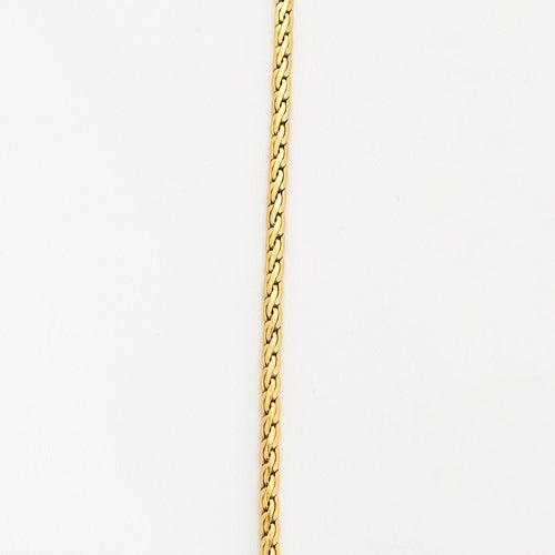 Collier Collier maille en or jaune 58 Facettes a definir