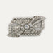 Broche Broche art-déco or platine et diamants 58 Facettes 150093R