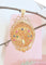 Pendentif Pendentif Paon Pierres de couleur Or Jaune 18 K 58 Facettes AA 1566