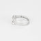 Bague 56 DINH VAN - Menottes - Bague or blanc et diamants 58 Facettes 250011