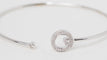 Bracelet 15/16cm Bracelet Jonc flexible en or blanc et diamants 58 Facettes 32427