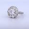 Bague 52 Bague ancienne en or blanc avec diamant 58 Facettes