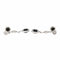 Boucles d'oreilles Susie Otero Boucles d'oreilles Pendantes  Or blanc Diamant, Onyx 58 Facettes 578248CD