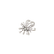 Broche Broche Fleur en Or gris & Diamants 58 Facettes ALGU16