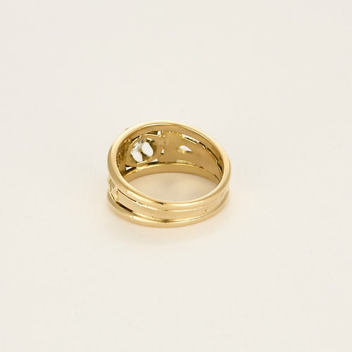 Bague 51 Bague en or jaune et diamant 58 Facettes DIE1633