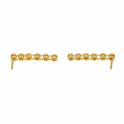 Boucles d'oreilles Boucles d'oreilles Pendantes Or jaune Diamant 58 Facettes 4608585CN