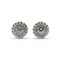 Boucles d'oreilles Boucles d'oreilles or blanc serties de diamants 58 Facettes