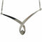 Collier Collier or blanc et diamant 0,28 ct 58 Facettes