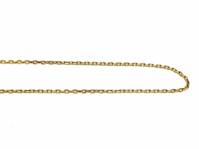 Collier Chaine Maille Forçat 50cm 58 Facettes