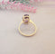 Bague 54.5 Bague Améthyste Ovale en Solitaire Or Jaune 58 Facettes AB 1079