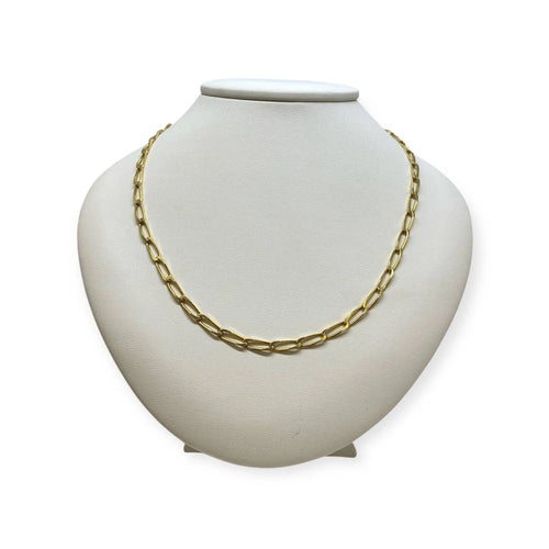 Collier Collier chaîne maille cheval or jaune 58 Facettes 330071718