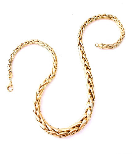 Collier Collier maille palmier en or jaune 58 Facettes COL.PALM-484.6