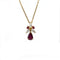Collier Collier - Or jaune, rubis et diamants 58 Facettes 1107