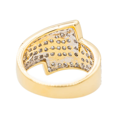 Bague 53 Bague Or jaune, Or blanc Diamant 58 Facettes 3548953CN