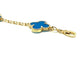 Bracelet VAN CLEEF & ARPELS. Collection "Alhambra vintage", bracelet or jaune et agate 58 Facettes