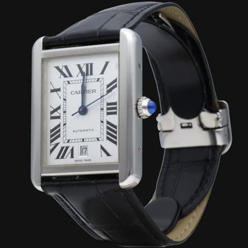 Montre Cartier Montre Tank Solo Xl 58 Facettes MT42339